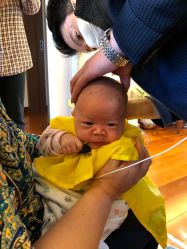 -龙文宝贝上门婴儿理发满月剃胎毛(普陀店)