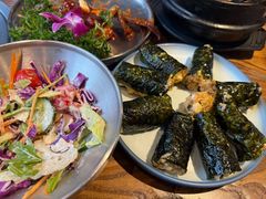 -明洞阿姨·韩式酱蟹烤肉·创意料理(三元桥店)