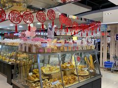 面包甜点陈列柜-山崎面包(第一八佰伴店)