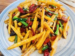 干煸藕丝-静一餐厅·湖北菜(前门店)
