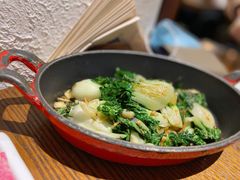 焗锅气奶白菜-小大董·烤鸭(王府井apm店)