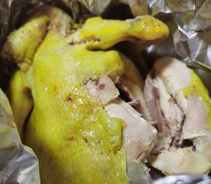 半只原味叫花鸡夜宵来点养身鸡汤熬夜不秃头