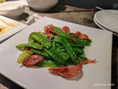 腊肠荷兰豆-绿茶餐厅(天津天河城店)