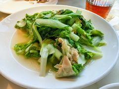 腐皮炒有机杭白菜-佬肥猫·浙江乡村菜(国华广场店)