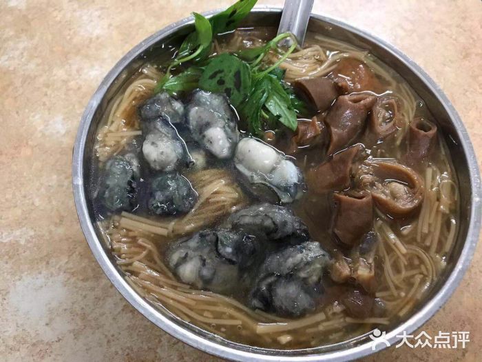 阿川蚵仔面线图片
