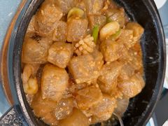 三鲜焖子-大连湾旭日·家宴·海肠捞饭(马栏广场店)
