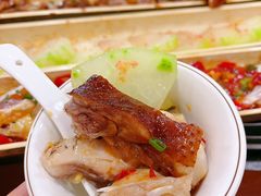 -胡须哥网红竹筒菜