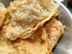油炸豆油皮-南城十里潮汕鲜牛火锅·鲜虾生滚粥(融汇老商埠店)