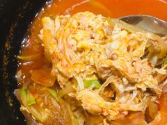辣牛肉汤-吴草鸡爪오초닭발韩食堂(融恒盈嘉中心店)