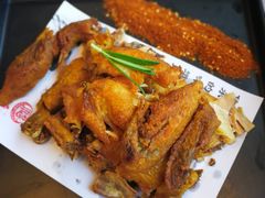 香草脆皮香酥鸡-民福居烤鸭店(石榴庄店)