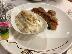 野鸡卷拼炒牛奶-香云轩·顺德菜(香云纱园林酒店店)