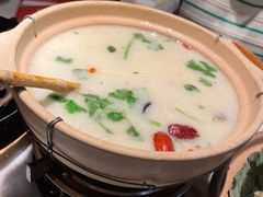 铁棍山药炖江团鱼-掌柜的店·河南菜(日月光店)