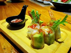 烟熏三文鱼佐明虾-和风清味日本料理(希尔顿店)