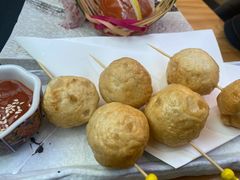 炸墨鱼丸-苍月中华料理(王府井店)