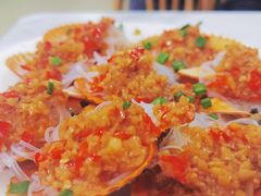 蒜蓉粉丝蒸扇贝-花乐餐厅(涠洲岛店)