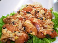 香煎紫苏鸡腿肉-八乔煎肉馆·丹东特色煎锅(梅林店)