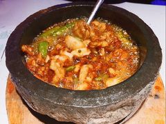 石锅杭椒牛蛙-桂满陇-西湖船宴(西单大悦城店)