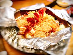 蒜蓉铜盘焗大头虾-大鸽饭(岗顶店)