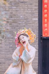 -后宫·古装汉服京剧儿童亲子全家福摄影