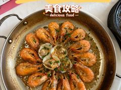 蒜蓉焗大虾-东江渔村(皇悦店)