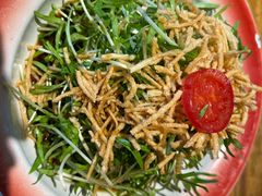 捞汁空心菜苗-打酱油·非遗淮扬菜(瘦西湖梅岭店)