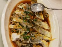 肉饼蒸黄花鱼-君海悦酒楼