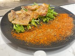 香辣猪颈肉-火地铁板烧(河西龙湖天街店)