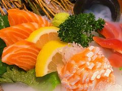 三文鱼刺身-鳗鱼家·深夜食堂(军博店)
