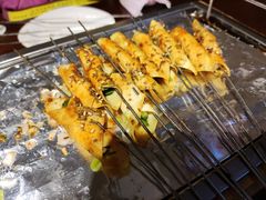 烤豆皮菜卷-三个大叔东北烧烤·砂锅菜(西三旗店)