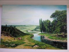 油画未完成，继续继续-津艺画室
