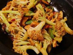 炝炒台山菜花-莲池荟素食馆·12年老字号(光孝寺店)