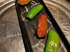 煎酿尖椒-滋粥楼·顺德菜海鲜茶点(方舟店)
