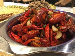 油焖大虾-美膳居川菜馆油焖大虾烧烤(卓刀泉店)