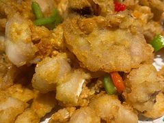 椒盐鱼腩-淘米捞·米汤脆鲩鱼火锅(福田皇岗店)