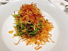 巧拌豆苗-四季民福烤鸭店(王府井灯市口店)