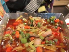 30秒爆猪肝-乔阿马·江南味·驴肉香(龙湖华泾天街店)