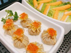 飞鱼籽牛肉百叶包-左庭右院鲜牛肉火锅(金山万达店)