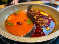 番茄鸳鸯锅-潘小辣鲜肉老火锅