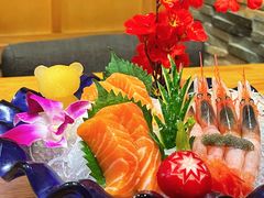 三文鱼甜虾拼盘-桃屋日本料理(清华科技园店)