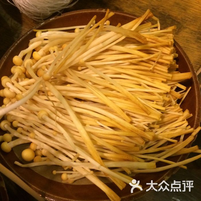 重庆船长老灶火锅-金针菇图片-成都美食-大众点评网