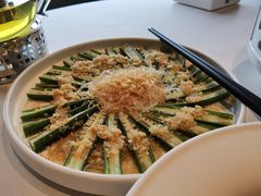 蒜蓉粉丝蒸秋葵-冰火楼(梦泽园店)