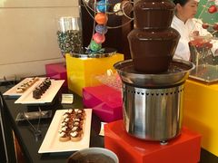 巧克力喷泉-咖啡CHA自助餐厅(香格里拉饭店)