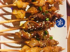 -路边摊小炉子烧烤