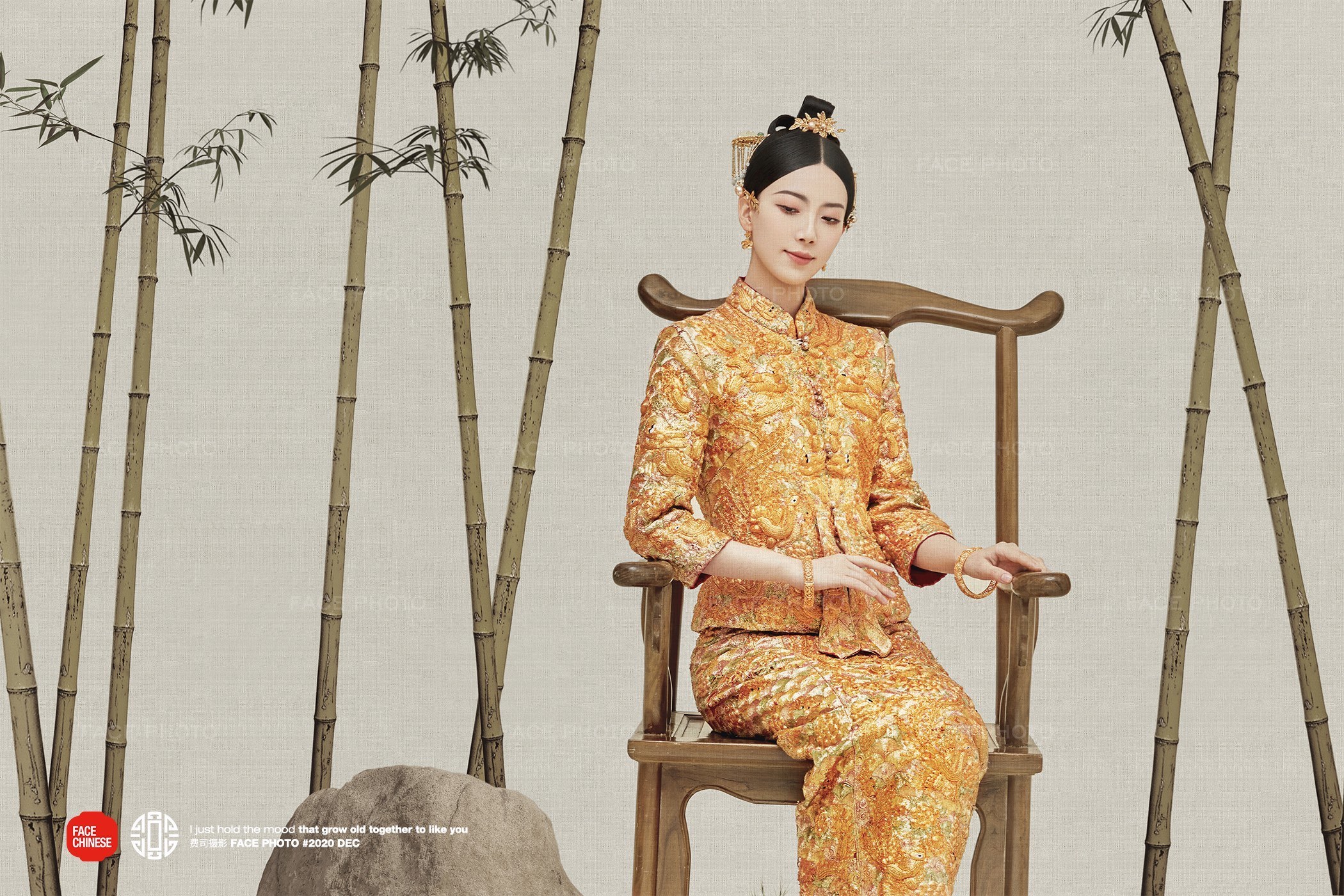 不倒翁小姐姐皮卡晨喊你来拍中式婚纱照😘