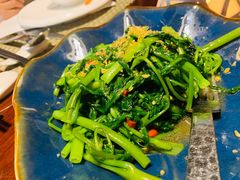 虾酱空心菜-食肆&Fourteen(武林夜市店)