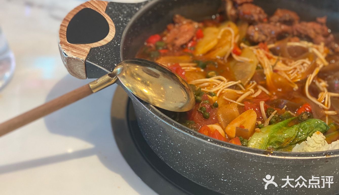 环境不错味道也好好吃的番茄鸡🍅