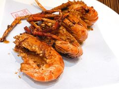干煎美极罗氏虾-猪肉婆私房菜(华侨城店)