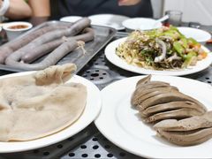 羊肝-牧民人家羊粪火自煮手把肉餐馆