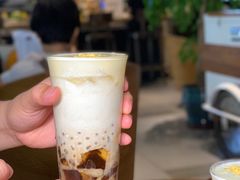 爆珠厚牛乳-YUMI芽米·法式烘焙·咖啡(骖鸾路店)