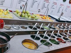 自助调料区-海底捞火锅(万达坊店)